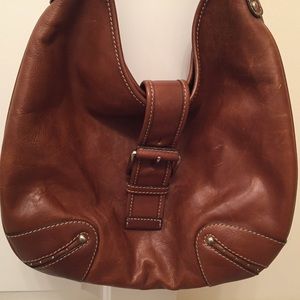 Michael Kors vintage hobo Shoulder bag.brown/tan